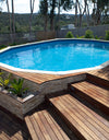 Orca Oval Space Saver Pool - 2.85m Width