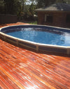 Orca Oval Deep End Family Pool - 3.66m Width