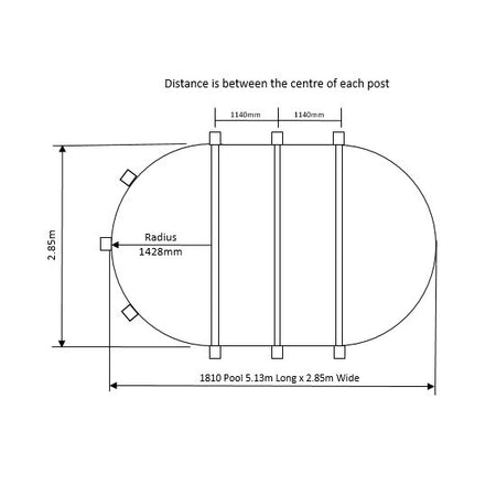 1810 Pool Liner