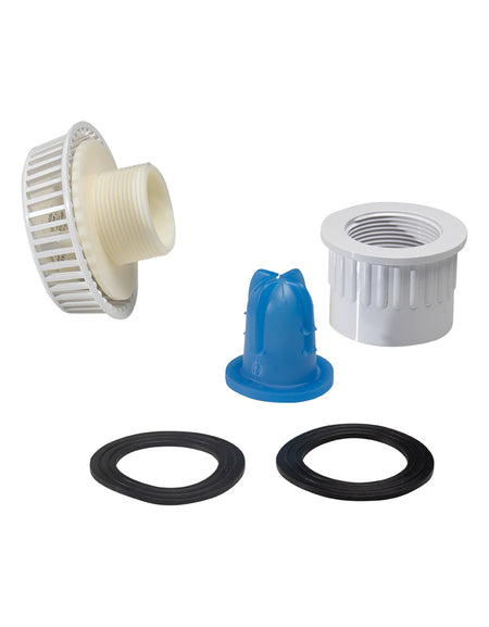40MM THREADED SAFETY SUCTION FITTING with 2 gaskets