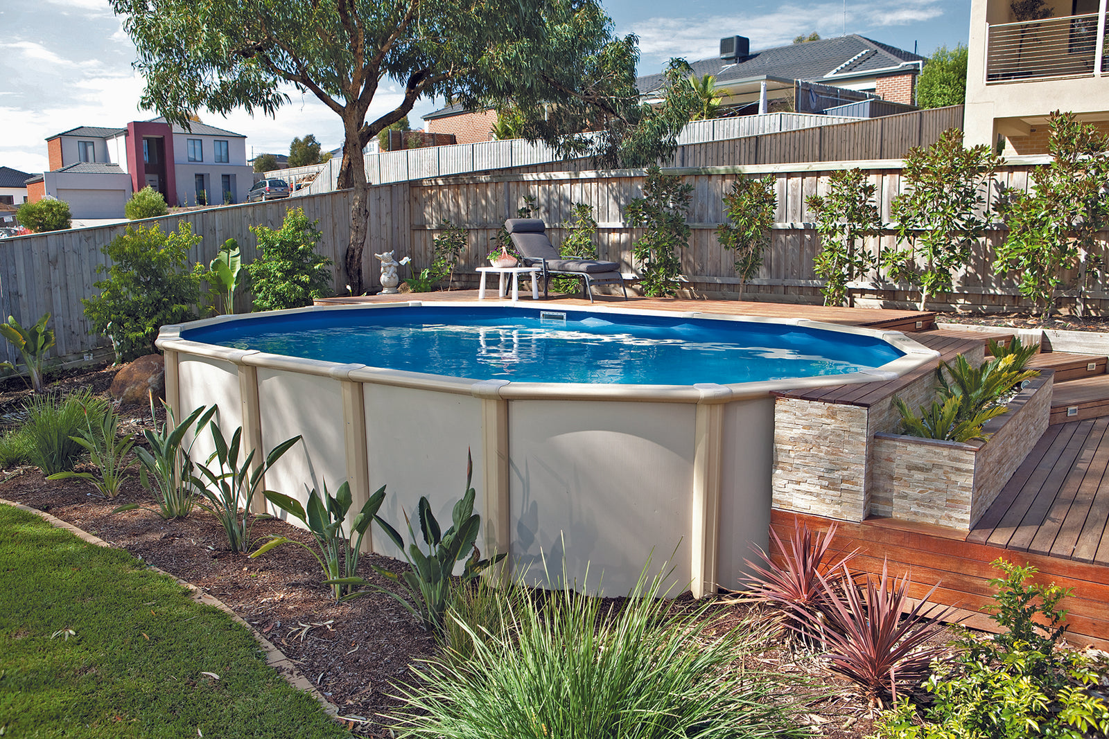 Orca Oval Space Saver Pool - 2.85m Width