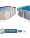 Orca Oval Space Saver Pool - 2.85m Width